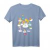 HapDeer in the Clouds Langarmshirt – Lustiges, offizielles Geburtstagsdesign für Männer und Frauen