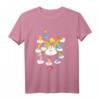 HapDeer in the Clouds Langarmshirt – Lustiges, offizielles Geburtstagsdesign für Männer und Frauen