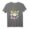 HapDeer in the Clouds Langarmshirt – Lustiges, offizielles Geburtstagsdesign für Männer und Frauen
