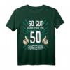 Lustiges 50. Geburtstag T-Shirt für Mann und Frau - Witzige Geschenkidee & Dekoration zum 50. Geburtstag 1974