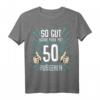 Lustiges 50. Geburtstag T-Shirt für Mann und Frau - Witzige Geschenkidee & Dekoration zum 50. Geburtstag 1974