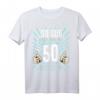 Lustiges 50. Geburtstag T-Shirt für Mann und Frau - Witzige Geschenkidee & Dekoration zum 50. Geburtstag 1974