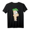 HapDeer Phineas und Ferb Big Face T-Shirt - Offiziell lizenzierte Fanbekleidung für Fans und Jubiläen