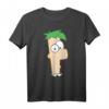 HapDeer Phineas und Ferb Big Face T-Shirt - Offiziell lizenzierte Fanbekleidung für Fans und Jubiläen