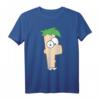 HapDeer Phineas und Ferb Big Face T-Shirt - Offiziell lizenzierte Fanbekleidung für Fans und Jubiläen