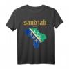 Sandzak Sandzaklija Novi Pazar Flagge T-Shirt – Stolzes Design für Bosniaken und Freunde von Sandzak