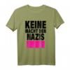Keine Macht den Nazis - Anti-Rassismus T-Shirt gegen Rechtsextremismus, Faschismus & Fremdenhass