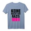 Keine Macht den Nazis - Anti-Rassismus T-Shirt gegen Rechtsextremismus, Faschismus & Fremdenhass