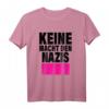 Keine Macht den Nazis - Anti-Rassismus T-Shirt gegen Rechtsextremismus, Faschismus & Fremdenhass