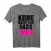 Keine Macht den Nazis - Anti-Rassismus T-Shirt gegen Rechtsextremismus, Faschismus & Fremdenhass