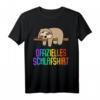 Offizielles Faultier Schlafshirt Nachthemd Pyjama – Lustiges Geschenk für Langschläfer, Morgenmuffel & Faultier-Fans