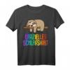Offizielles Faultier Schlafshirt Nachthemd Pyjama – Lustiges Geschenk für Langschläfer, Morgenmuffel & Faultier-Fans