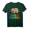 Offizielles Faultier Schlafshirt Nachthemd Pyjama – Lustiges Geschenk für Langschläfer, Morgenmuffel & Faultier-Fans