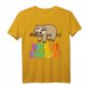 Offizielles Faultier Schlafshirt Nachthemd Pyjama – Lustiges Geschenk für Langschläfer, Morgenmuffel & Faultier-Fans