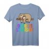 Offizielles Faultier Schlafshirt Nachthemd Pyjama – Lustiges Geschenk für Langschläfer, Morgenmuffel & Faultier-Fans