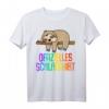 Offizielles Faultier Schlafshirt Nachthemd Pyjama – Lustiges Geschenk für Langschläfer, Morgenmuffel & Faultier-Fans