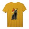 Lustiges Santa Katze Weihnachten T-Shirt – Perfektes Geschenk für Katzenliebhaber, Cat Mom & Dad zu Weihnachten & Geburtstag