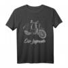 Die Legende Moped Simson-Schwalbe Kr51 T-Shirt - Nostalgisches Geschenk für Mopedfans, Opa & Vater zum Geburtstag