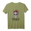 Team Braut Totenkopf T-Shirt für Frauen - Cooles, lustiges Outfit für Junggesellinnenabschied, Poltern & Party