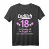 Lustiges 18. Geburtstag T-Shirt für Jungen und Mädchen - Originelle Geschenkidee & Dekoration für den besonderen Tag