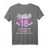 Lustiges 18. Geburtstag T-Shirt für Jungen und Mädchen - Originelle Geschenkidee & Dekoration für den besonderen Tag