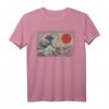 Old School Japanese Kanagawa The Great Wave Tattoo T-Shirt - Vintage Ukiyo-e Kunst für Anime, Manga & Harajuku Fans