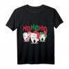 Ho Ho Ho Zahnarzt Spruch Geschenk Weihnachten - Lustiges T-Shirt für Zahnarztassistenten & Team als Geburtstags- oder Feiertagsgeschenk