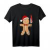 Lustiges Lebkuchenmann T-Shirt mit Bösem Design – Perfekt für Weihnachten, Weihnachtsfeier und als witziges Geschenk für Damen und Herren