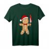 Lustiges Lebkuchenmann T-Shirt mit Bösem Design – Perfekt für Weihnachten, Weihnachtsfeier und als witziges Geschenk für Damen und Herren