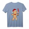 Lustiges Lebkuchenmann T-Shirt mit Bösem Design – Perfekt für Weihnachten, Weihnachtsfeier und als witziges Geschenk für Damen und Herren