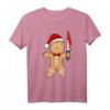 Lustiges Lebkuchenmann T-Shirt mit Bösem Design – Perfekt für Weihnachten, Weihnachtsfeier und als witziges Geschenk für Damen und Herren