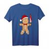 Lustiges Lebkuchenmann T-Shirt mit Bösem Design – Perfekt für Weihnachten, Weihnachtsfeier und als witziges Geschenk für Damen und Herren