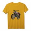 MZ Gs T-Shirt – Ostdeutsch Simson Cross Offroad, Klassisch geschnitten, doppelt genähter Saum