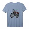 MZ Gs T-Shirt – Ostdeutsch Simson Cross Offroad, Klassisch geschnitten, doppelt genähter Saum