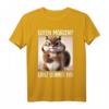 Guten Morgen! Dünnes Eis Kaffee Spruch T-Shirt – Lustiges Geschenk für Morgenmuffel, Schichtarbeiter & Katzenliebhaber