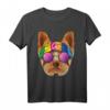 Hippie Yorkshire Terrier Liebe Friedenszeichen 70er Jahre T-Shirt – Retro Style für Tierliebhaber & Friedensbotschafter