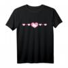 Hello Kitty Liebesherzen T-Shirt - Offiziell lizenzierte Sanrio Bekleidung für Fans und Sammler