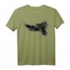Rabe Krähe Graffiti Street Art T-Shirt für Damen und Herren – Perfektes Geschenk für Geburtstag, Jahrestag, Party & Junggesellenabschied