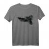 Rabe Krähe Graffiti Street Art T-Shirt für Damen und Herren – Perfektes Geschenk für Geburtstag, Jahrestag, Party & Junggesellenabschied