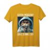 Guten Morgen Ganz Dünnes Eis Kaffee Spruch T-Shirt – Lustiges Geschenk für Morgenmuffel, Schichtarbeiter, Katzenliebhaber und humorvolle Menschen