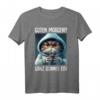 Guten Morgen Ganz Dünnes Eis Kaffee Spruch T-Shirt – Lustiges Geschenk für Morgenmuffel, Schichtarbeiter, Katzenliebhaber und humorvolle Menschen