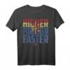 Captain Marvel Movie Higher Further Faster Graphic T-Shirt - Offiziell lizenziertes Marvel Fan-Shirt