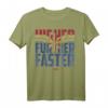 Captain Marvel Movie Higher Further Faster Graphic T-Shirt - Offiziell lizenziertes Marvel Fan-Shirt
