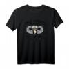 101. Airborne Air Assault Schwarzes T-Shirt - US-Army Veteran, Fallschirmjäger & Militär Geschenk für Fans und Veteranen