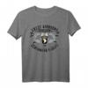 101. Airborne Air Assault Schwarzes T-Shirt - US-Army Veteran, Fallschirmjäger & Militär Geschenk für Fans und Veteranen
