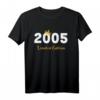 Lustiges 19. Geburtstag T-Shirt für Jungen und Mädchen - Witziges Geschenk und Dekoration für den 19. Geburtstag 2005