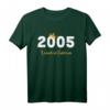 Lustiges 19. Geburtstag T-Shirt für Jungen und Mädchen - Witziges Geschenk und Dekoration für den 19. Geburtstag 2005