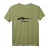 Dragunov Scharfschützengewehr Waffe T-Shirt - Sowjetische 7,62mm Waffentechnologie für Waffenliebhaber und Militärfans