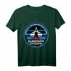 Baikonur Vintage Sputnik UdSSR Sowjetunion T-Shirt - Retro Raumfahrt Design mit russischer Aufschrift für Geschichts- und Weltraumfans