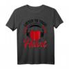 Hören Sie Ihr Herz Roxette Song T-Shirt mit Herz – Lustiges Geschenk für Familie, Freunde und besondere Anlässe